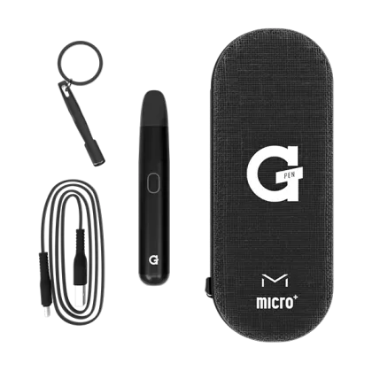Set vaporizator G-Pen Micro+ Oil Vaporizer Black