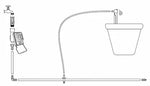 Set de irigare Rain My Farm Balcony – pentru până la 30 ghivece, cu programator AMICO+ inclus
