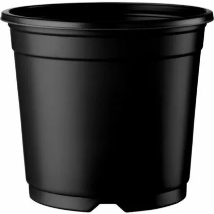 Round Nursery Pot, 1 L, Ø 13 cm, Soft Plastic