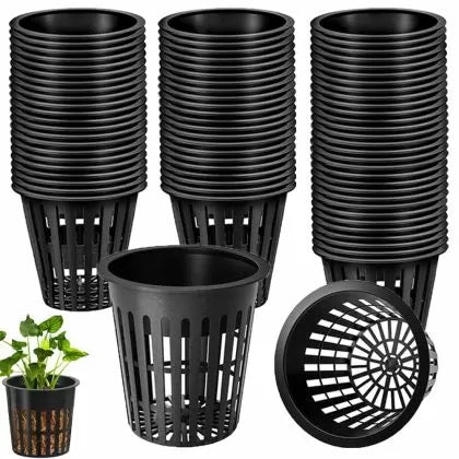 Coș din plastic pentru hidroponie T.A. Net Pot ⌀ 8cm
