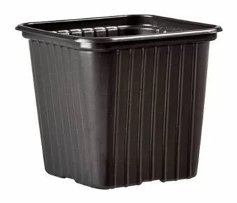 Ghiveci pătrat pentru răsaduri 9 x 9 x 10 cm (plastic moale)