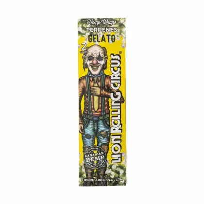 Lion Rolling Wrap Hemp Paper GELATO – foițe din cânepă (la bucată)