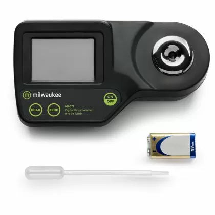 Milwaukee MA871 - refractometru digital pentru măsurarea zahărului (0 - 85% Brix)