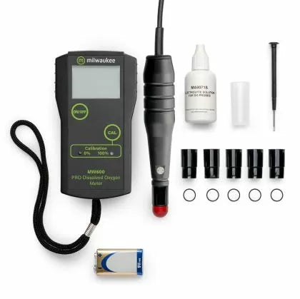Milwaukee MW600 PRO – aparat profesional pentru măsurarea oxigenului dizolvat (DO)