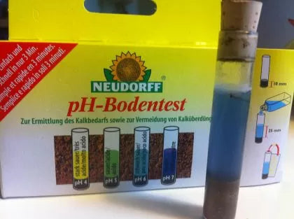 Test pH pentru sol