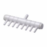 Distribuitor din plastic pentru aer și apă cu 8 ieșiri