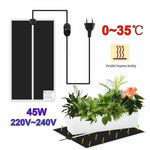 Covoraș termic pentru germinarea semințelor cu dimmer, 45W, 80 x 28 cm