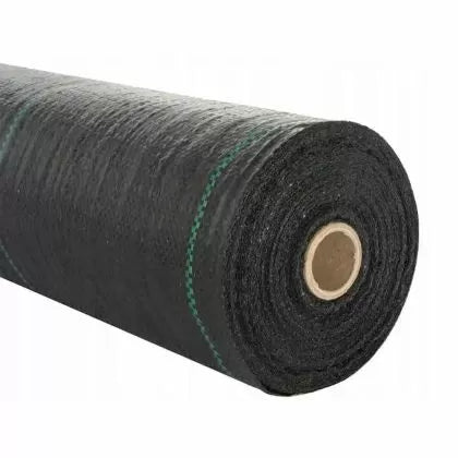 Woven Weed Control Ground Cover 70 g PP Black UV, 1.6 m x 100 m