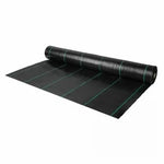 Woven weed-control fabric 70g PP black UV, 3.2m x 100m