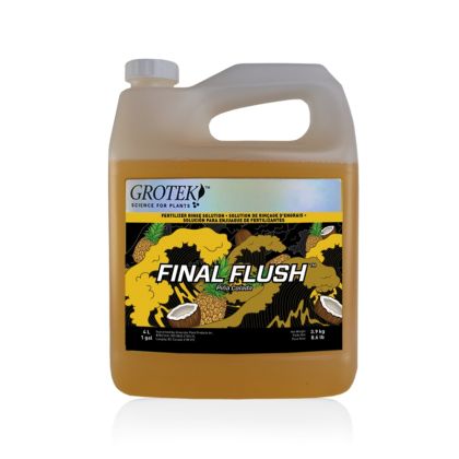 Grotek Final Flush Piña Colada 4 l – soluție pentru eliminarea excesului de săruri, cu aromă de piña colada