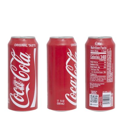 Camouflage Silicone Case, Cola Can Design, 500 ml