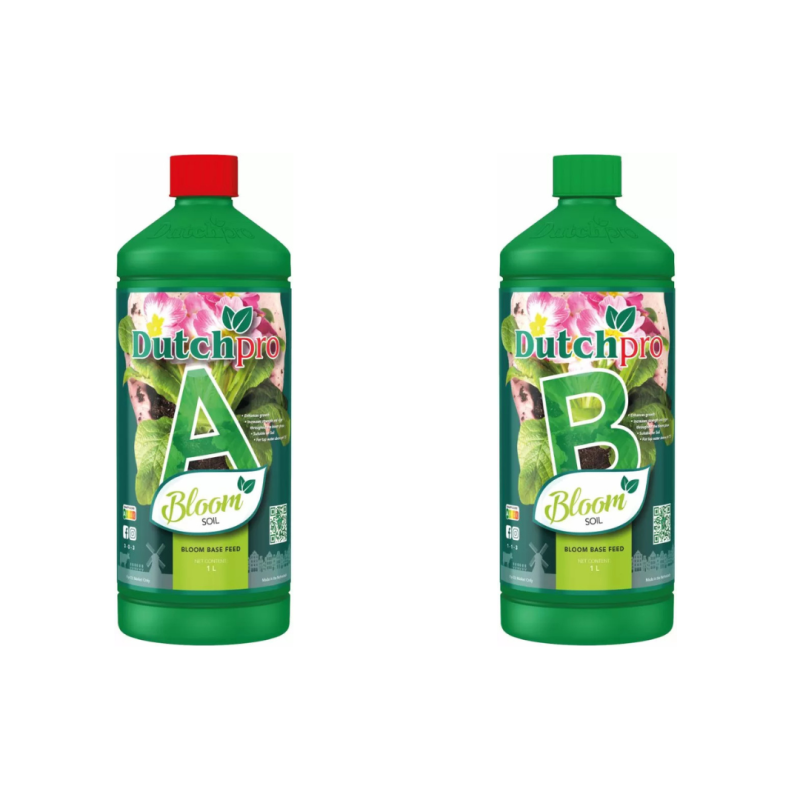 Dutchpro Soil Bloom A+B - îngrășământ pentru înflorire, pentru sol