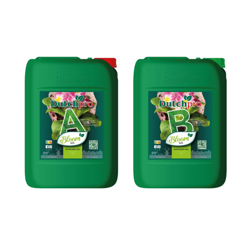 Dutchpro Soil Bloom A+B - îngrășământ pentru înflorire, pentru sol