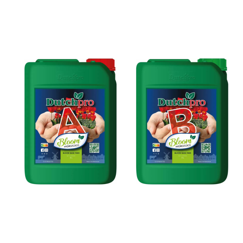 Dutchpro Hydro/Cocos Bloom A+B - flowering nutrient for hydro / coco