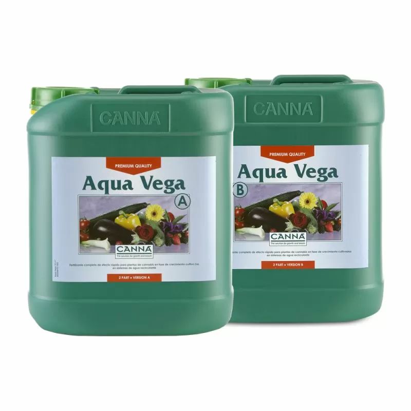 CANNA Aqua Vega A&B - îngrășământ pentru creștere, pentru hidro