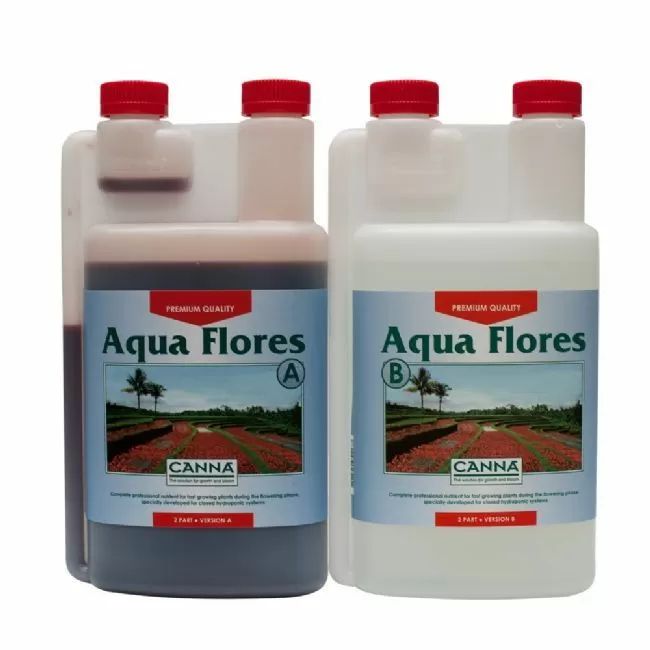 CANNA Aqua Flores A&B - тор за цъфтеж, за хидро
