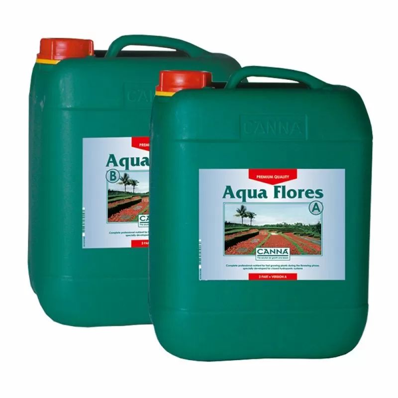CANNA Aqua Flores A&B - тор за цъфтеж, за хидро
