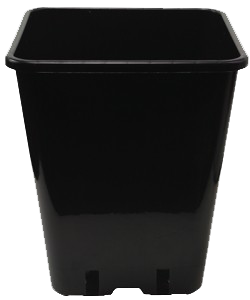 Ghiveci 12 l, 24,5 × 24,5 × 29 cm