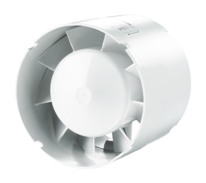 VENTS 185 m³/h 125 mm – ventilator tubular cu turbină