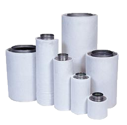 AIRONTEK CARBON FILTER 125/400 mm, 300 m³/h