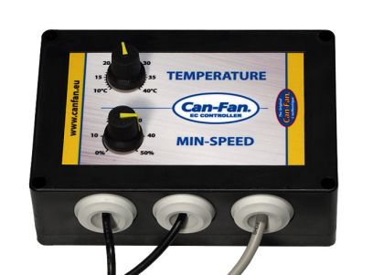 CAN FAN EC controller – temperatură + viteză minimă