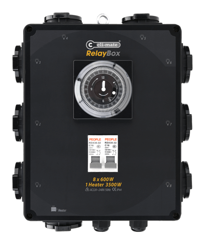 CLI-MATE - Timer Box 12x600W + încălzire