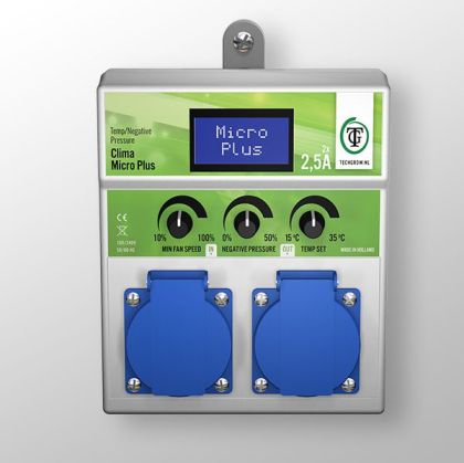 TechGrow - Clima Micro Plus 2 x 2.5A (presiune negativă)