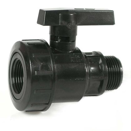 AGRO - robinet PVC cu o piuliță m/f 3/4"