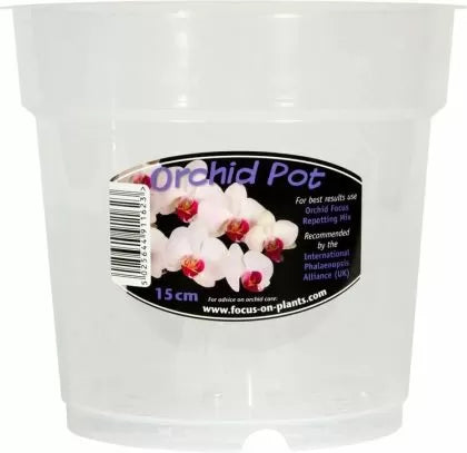 Ghiveci transparent pentru orhidee, ⌀ 15 cm