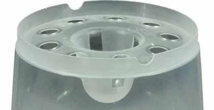 Ghiveci transparent pentru orhidee, 17 cm