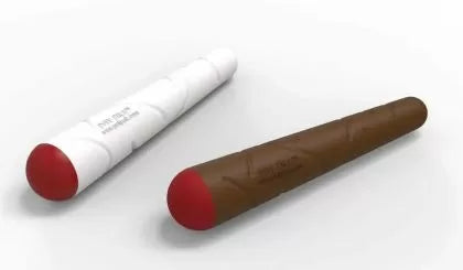 Puff Palz Doggie Doob – jucărie albă din cauciuc natural pentru câini