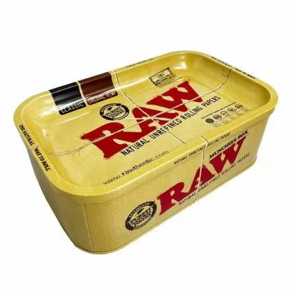 RAW Метална кутия за съхранение  с тавичка