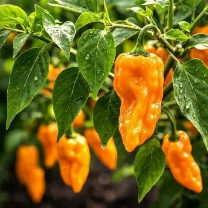 Ardei iute Orange Pepperoncini – 10 semințe