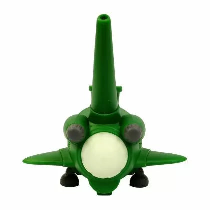 Bong din silicon Submarin verde, demontabil 13 cm