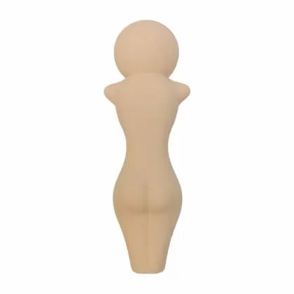 Pipă din silicon cu figură nudă 12 cm