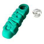 Pipă din silicon LOVE, 12 cm