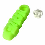 Pipă din silicon LOVE, 12 cm