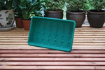 Garland - green garden tray without drainage holes, 37 x 23.5 x 6 cm (medium)