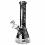 Bong din sticlă Weed Leaves 25 cm