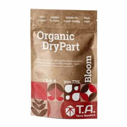 T.A. Organic DryPart Bloom 500 g - fertilizant pudră pentru înflorire