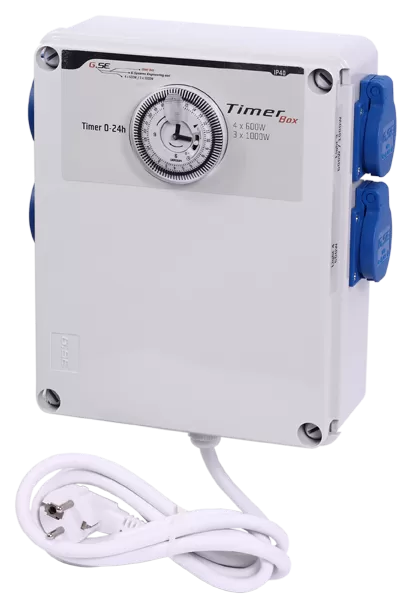Cutie cu temporizator și 4 prize G-Systems Timer Box 4x600W