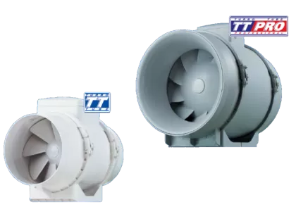 VENTS TT PRO 250 P – professional inline fan Ø250 mm