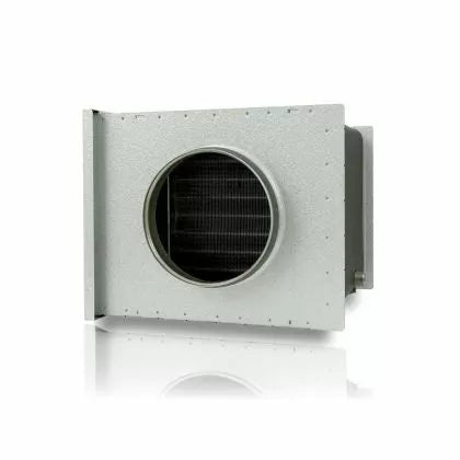 Răcitor de apă pentru tubulatură rotundă VEAB CWK 315-3-2.5 – Ø315 mm, 1410 m³, 1260 L/PU, 8,3 kW
