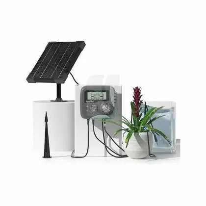 Water Master set pentru irigare automată cu baterie și încărcător solar