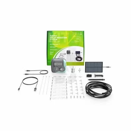 Water Master set pentru irigare automată cu baterie și încărcător solar