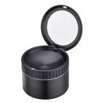 Grinder Metal Champ High Magnifier Black 4 Piese - 50mm