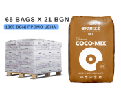 BioBizz Coco Mix nucă de cocos - Palet 65 buc x 50 l.