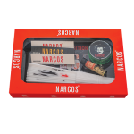 NARCOS Giftbox - Cutie cadou cu brichetă și accesorii (dimensiune mare)