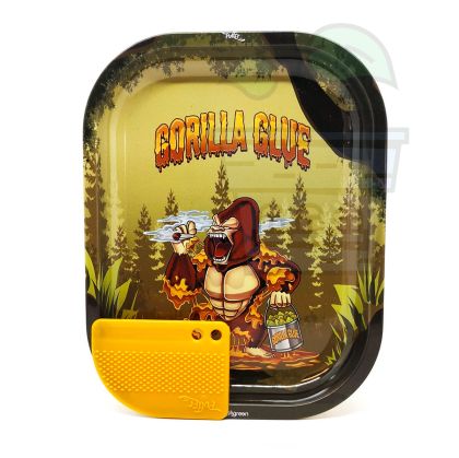 Tampă metalică mică Gorilla Glue cu card de șlefuit magnetic