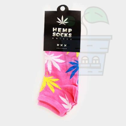 Socks Hemp XXX Amsterdam - Unisex, Pink Colour